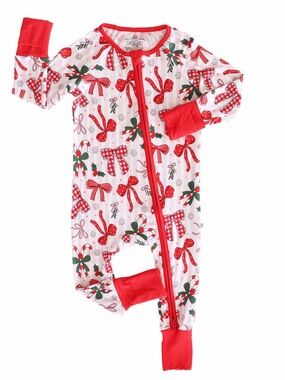 Caden Lane Bow What Fun Convertible Zip Romper